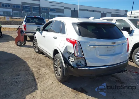 2017 Cadillac Xt5 Luxury из США, поврежденный, VIN 1GYKNBRS4HZ306727